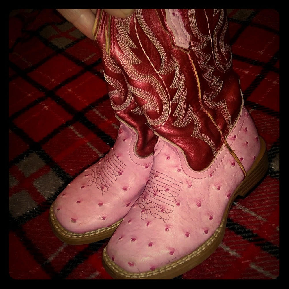 Roper Girls Boots Size 9